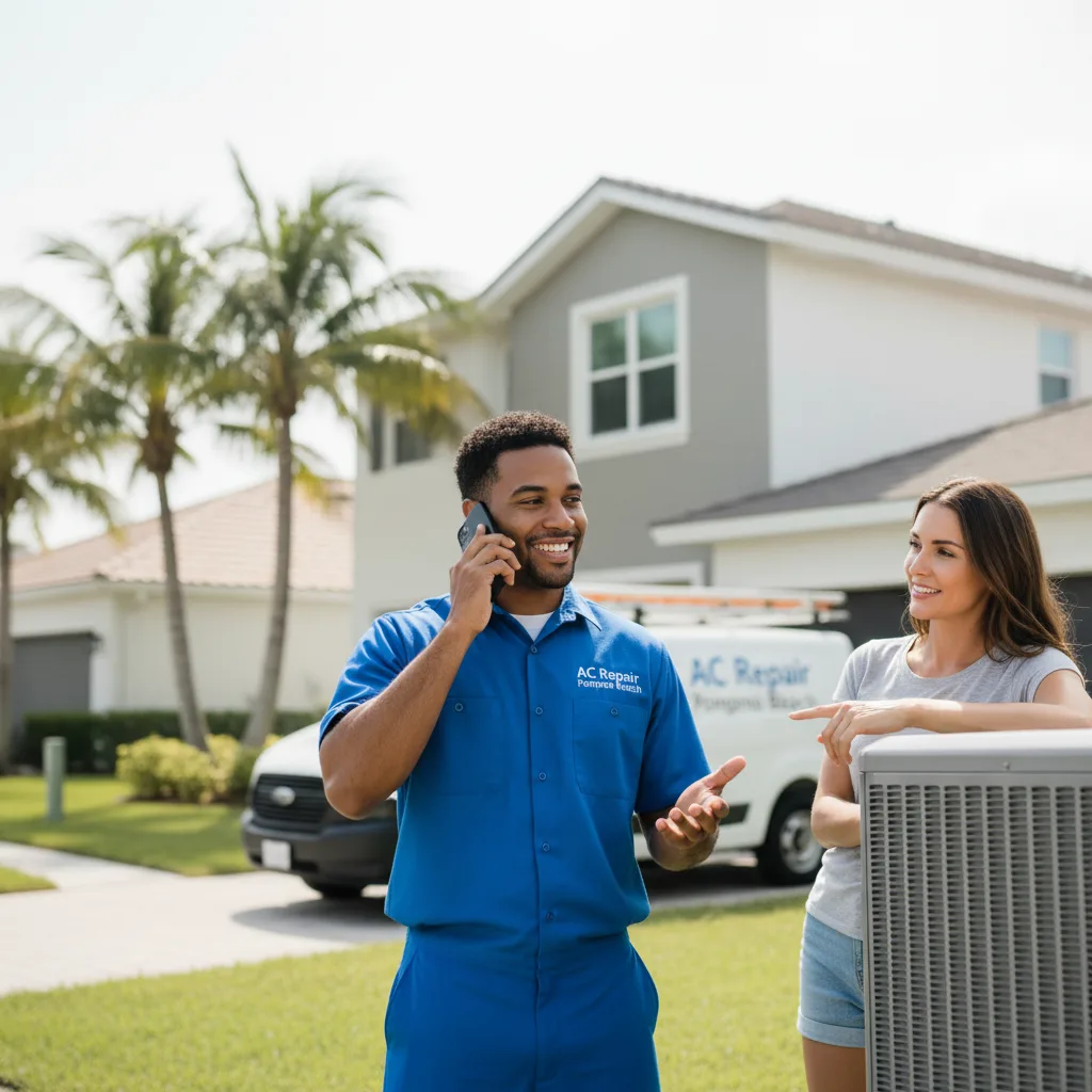 AC Repair Pompano Beach customer support in Tebbetts